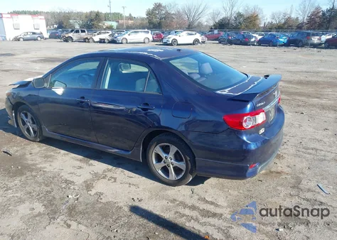 2011 Toyota Corolla S из США, поврежденный, VIN 2T1BU4EE7BC697099